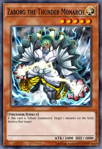 Zaborg the Thunder Monarch (GLD2-EN006)
