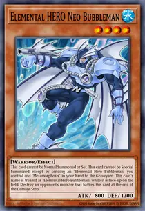 Elemental HERO Neo Bubbleman (DR04-EN124)