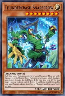 Carta Thundercrash Snarecrow, CORI-EN084