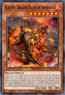 Blaster, Dragon Ruler of Infernos (SR14-EN008)