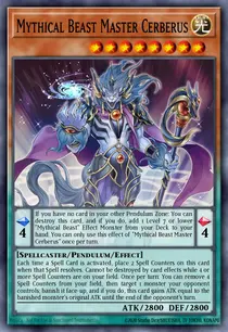 Mythical Beast Master Cerberus (EXFO-EN027)