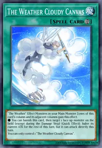 The Weather Cloudy Canvas (SPWA-EN038)