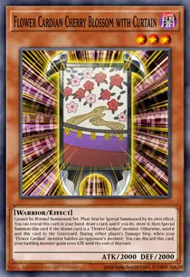 Flower Cardian Cherry Blossom with Curtain (RATE-EN012)
