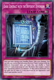 Dark Contract with the Different Dimension (DOOD-EN073)