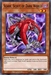 Scarr, Scout of Dark World (DR04-EN085)