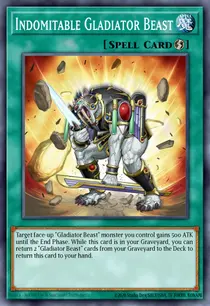 Indomitable Gladiator Beast (CRMS-EN056)