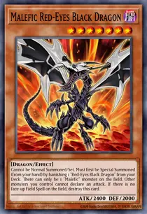 Malefic Red-Eyes Black Dragon (LDS1-EN006)