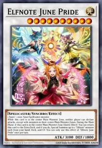 Carta Elfnote June Pride, CORI-EN035