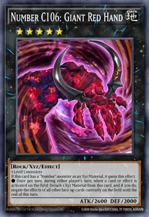 Number C106: Giant Red Hand (DRLG-EN049)