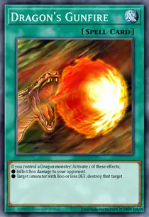 Dragon's Gunfire (DB2-EN160)