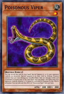 Carta Poisonous Viper, BLGG-EN030