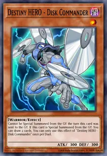 Destiny HERO - Disk Commander (RYMP-EN035)