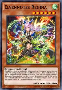 Carta Elfnote Regina, BLZD-EN014
