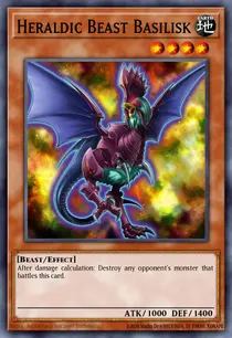 Heraldic Beast Basilisk (CBLZ-EN013)