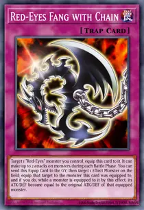 Red-Eyes Fang with Chain (LEDU-EN004)