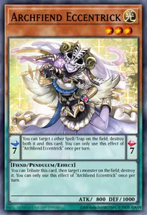 Carta Archfiend Eccentrick, RA04-EN017