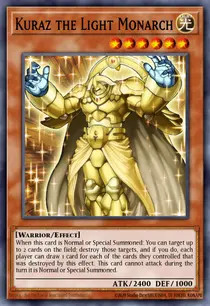 Kuraz the Light Monarch (YS14-ENA03)