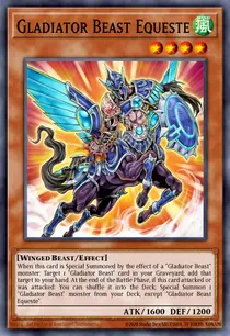 Gladiator Beast Equeste (TDGS-EN024)