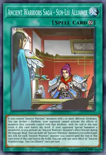 Ancient Warriors Saga - Sun-Liu Alliance (IGAS-EN056)
