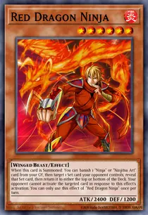 Red Dragon Ninja (SHVA-EN025)