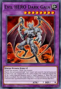 Evil HERO Dark Gaia (GLAS-EN040)