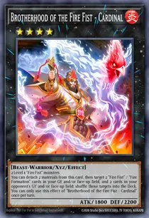 Brotherhood of the Fire Fist - Cardinal (MP14-EN031)