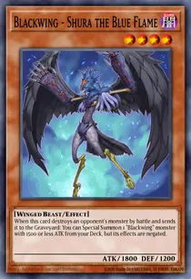 Blackwing - Shura the Blue Flame (DP11-EN004)