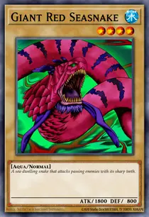 Giant Red Seasnake (TP4-007)
