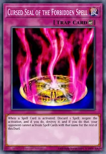 Cursed Seal of the Forbidden Spell (DR2-EN049)