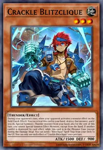 Carta Crackle Blitzclique, CORI-EN012