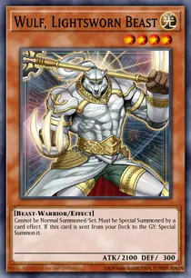 Wulf, Lightsworn Beast (TU05-EN007)