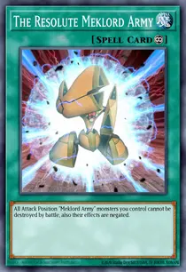 The Resolute Meklord Army (EXVC-EN051)