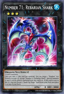 Number 71: Rebarian Shark (CT14-EN005)