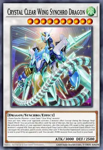Crystal Clear Wing Synchro Dragon (LED8-EN005)
