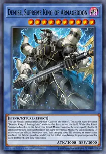 Demise, Supreme King of Armageddon (OP08-EN005)