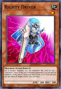 Righty Driver (SR10-EN019)