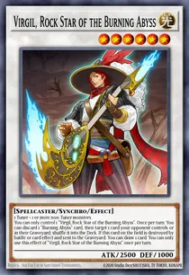 Virgil, Rock Star of the Burning Abyss (MP15-EN187)