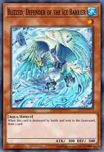 Blizzed, Defender of the Ice Barrier (DT01-EN010)