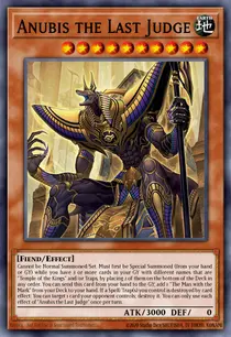 Anubis the Last Judge (MZTM-EN003)