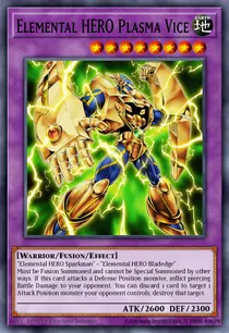 Elemental HERO Plasma Vice (GLAS-EN037)