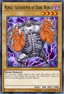Renge, Gatekeeper of Dark World (SR13-EN017)