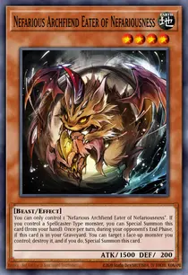 Nefarious Archfiend Eater of Nefariousness (SDCH-EN007)
