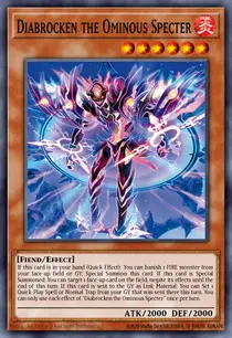 Diabrocken the Ominous Specter (BLZD-EN025)