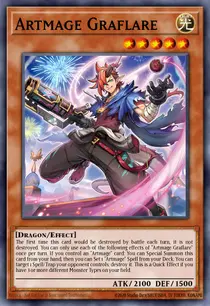Carta Artmage Graflare, DUAD-EN010