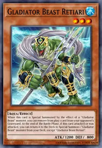 Gladiator Beast Retiari (TU03-EN006)
