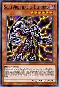 Skull Archfiend of Lightning (DR1-EN235)