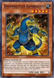 Dinowrestler Rambrachio (RIRA-EN007)