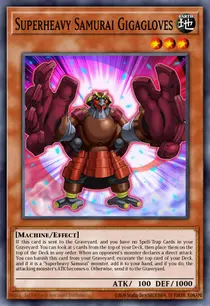 Superheavy Samurai Gigagloves (SP17-EN010)