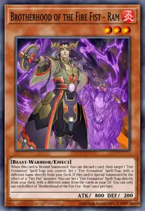 Brotherhood of the Fire Fist - Ram (FIGA-EN011)