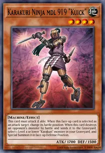 Karakuri Ninja mdl 919 "Kuick" (STOR-EN028)